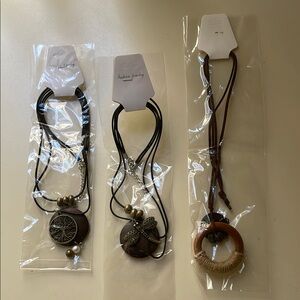 Bohemian Jewelry Necklace Set with Charms